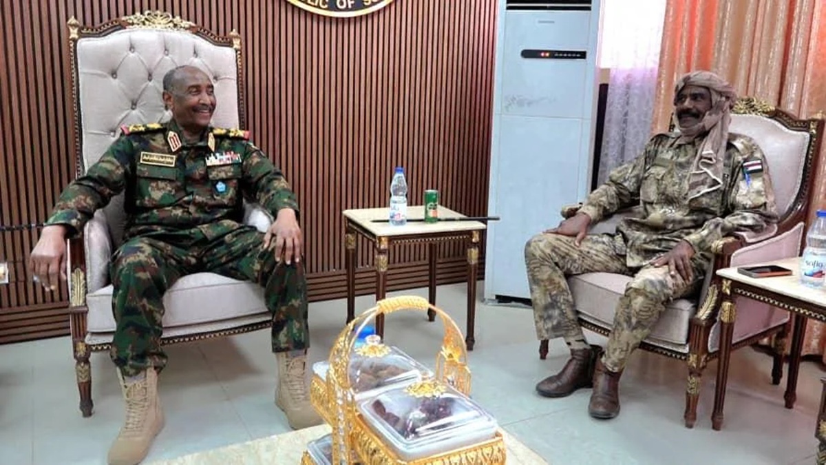 لقاء البرهان بـ