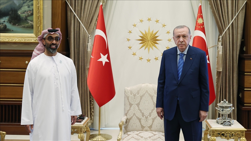  أردوغان يستقبل طحنون بن زايد ويبشّر بانفراجة في العلاقة مع الإمارات