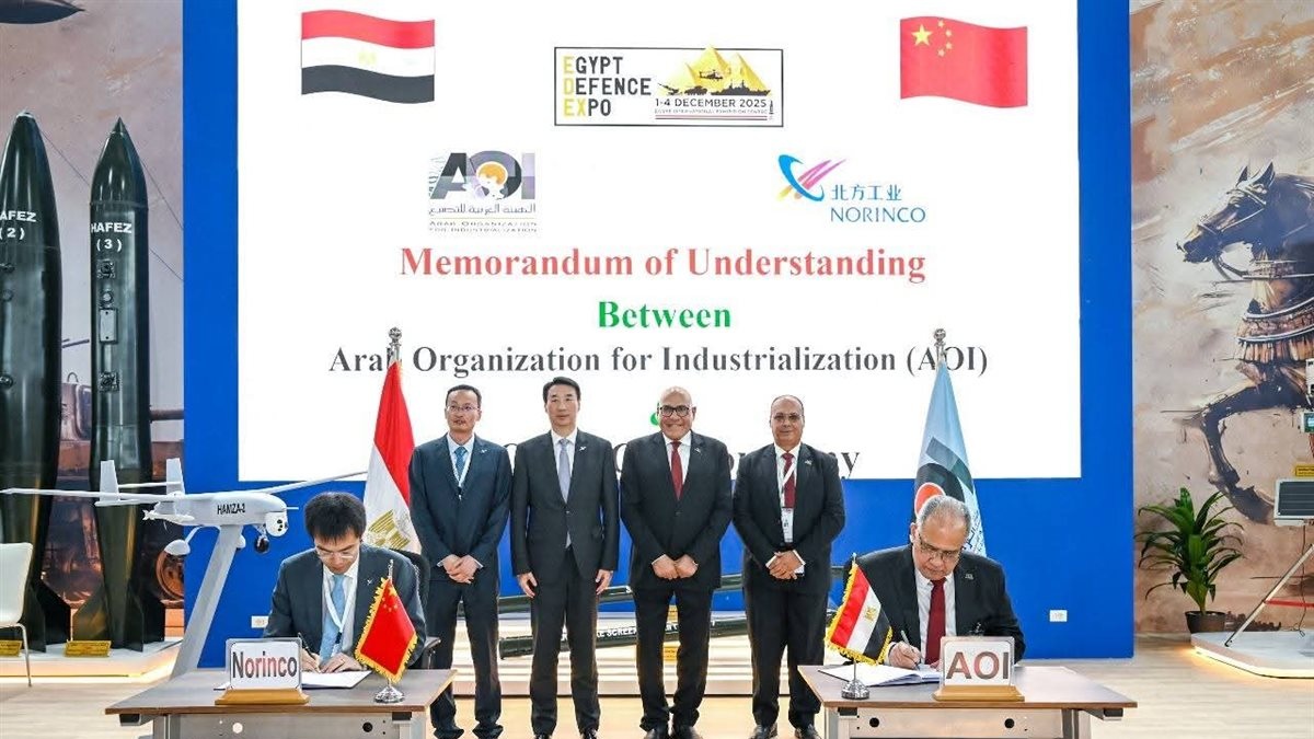 مذكرة تفاهم بين مصر والصين لتصنيع مسيرات ضمن مساعي القاهرة لتوطين بعض الصناعات الدفاعية