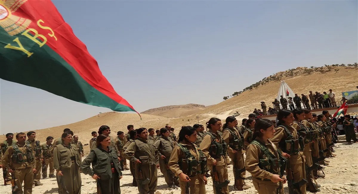  انسحاب جماعة مسلحة موالية لحزب العمال الكردستاني من مدينة سنجار شمال العراق